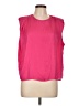 TCEC 100% Polyester Pink Sleeveless Blouse Size L - photo 1