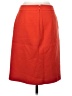 Talbots 100% Cotton Solid Red Formal Skirt Size 2 - photo 2