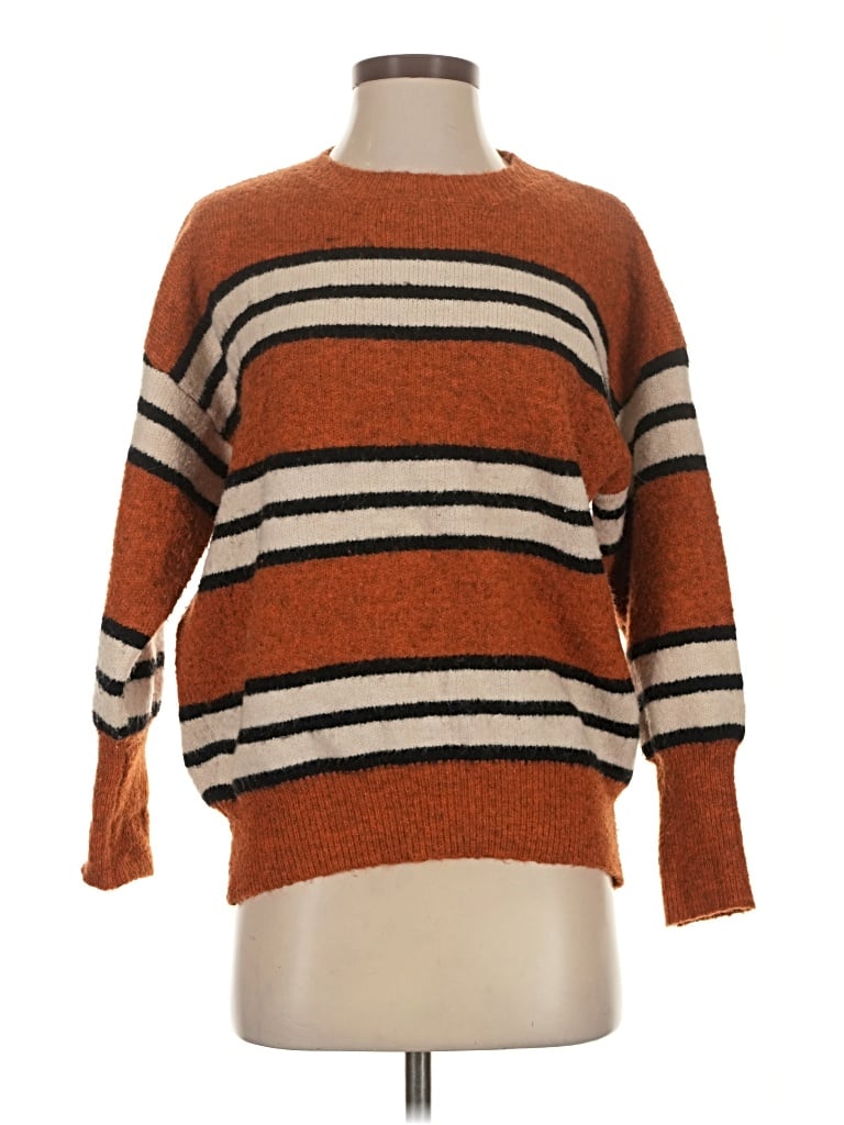 Pre-owned Frnch Pullover Sweater In Brown