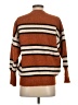 FRNCH Stripes Brown Pullover Sweater Size S - photo 2