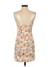 THATSSOFETCH 100% Polyester Floral Orange Cocktail Dress Size 4 - photo 2