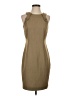 Calvin Klein Solid Tan Cocktail Dress Size 4 - photo 1
