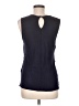 Banana Republic 100% Polyester Black Sleeveless Blouse Size M - photo 2