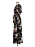 Lumiere 100% Rayon Black Kimono Size S - photo 5
