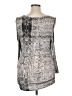 Jennifer Lopez Silver 3/4 Sleeve Top Size XL - photo 2
