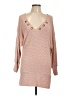 BKE Pink Long Sleeve Blouse Size L - photo 1