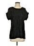 Jack Wills Black Short Sleeve Blouse Size 4 - photo 1