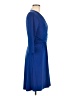 Chaps Solid Blue Cocktail Dress Size M (petite) - photo 4
