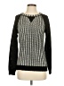 Rachel Zoe Houndstooth Black Pullover Sweater Size XS - photo 1