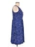Chaps Polka Dots Blue Casual Dress Size M (petite) - photo 4