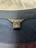 Ann Taylor 100% Polyester Blue Black Sleeveless Blouse Size M - photo 7