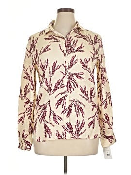 Equipment Long Sleeve Blouse (view 1)