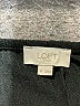 Ann Taylor LOFT Outlet Black Short Sleeve Top Size XL - photo 7