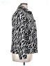 JM Collection Animal Print Silver Windbreaker Size XL - photo 4