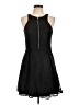 Express 100% Nylon Black Cocktail Dress Size 10 - photo 1