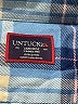 UNTUCKit 100% Cotton Plaid Blue Long Sleeve Button-Down Shirt Size M - photo 7