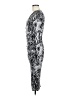 Bebe Animal Print Silver Cocktail Dress Size M - photo 5