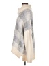 Ann Taylor LOFT Plaid Ivory Turtleneck Sweater Size M - photo 5