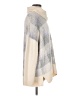 Ann Taylor LOFT Plaid Ivory Turtleneck Sweater Size M - photo 4