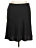 Ann Taylor LOFT 100% Polyester Solid Black Casual Skirt Size XL - photo 1