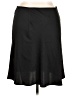 Ann Taylor LOFT 100% Polyester Solid Black Casual Skirt Size XL - photo 2