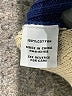525 America 100% Cotton Color Block Blue Pullover Sweater Size M - photo 8
