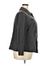 Daisy Fuentes Gray Jacket Size 2X - photo 4