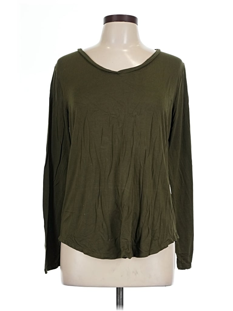 Pre-owned Cyrus Long Sleeve T-shirt In Green