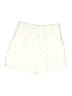 Vero Moda 100% Polyester Solid Ivory Athletic Shorts Size L - photo 1