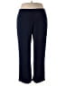 JM Collection Blue Casual Pants Size 3X - photo 1