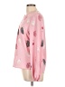 Assorted Brands 100% Polyester Hearts Pink Long Sleeve Blouse Size L - photo 5