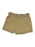 Ci Sono 100% Rayon Solid Tan Khaki Shorts Size XL - photo 2