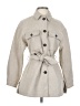 Zara 100% Polyester Gray Coat Size XS - photo 1