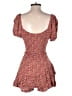 Altar'd State 100% Rayon Hearts Red Romper Size M - photo 2