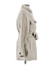 Zara 100% Polyester Gray Coat Size XS - photo 4