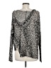 Assorted Brands Silver Black Long Sleeve Blouse Size M - photo 2