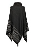 360 Sweater Gray Poncho Size XS - photo 2