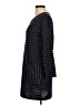 Timing Stripes Black Casual Dress Size M - photo 5
