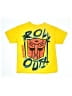 Transformers 100% Cotton Yellow Short Sleeve T-Shirt Size 10 - 12 - photo 1