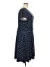 Leota Polka Dots Blue Casual Dress Size 2X - photo 4