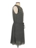 Greylin Houndstooth Gray Casual Dress Size XS - photo 4
