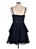 Aqua 100% Polyester Blue Cocktail Dress Size L - photo 2