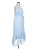 Shein 100% Polyester Blue Casual Dress Size 14 - photo 4