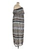 Bella Moda 100% Polyester Print Gray Casual Dress Size 3X - photo 4