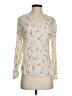 Hinge 100% Viscose Ivory Long Sleeve Blouse Size XS - photo 1