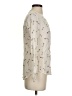 Hinge 100% Viscose Ivory Long Sleeve Blouse Size XS - photo 4