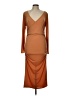 Venus Orange Cocktail Dress Size L - photo 1