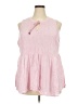 Torrid 100% Rayon Pink Sleeveless Blouse Size 2X Plus (2) - photo 1