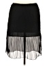 Indio Solid Black Casual Skirt Size M - photo 1