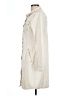 J.Crew 100% Cotton Ivory Trenchcoat Size 12 - photo 5